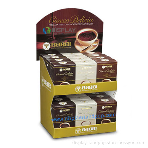 Corrugated Cardboard POP Counter Top Display Box